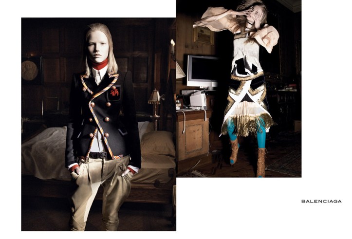 david sims fall 2007 - balenciaga 1
