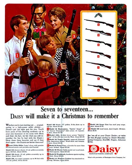 EOF Crazy Christmas - Daisy Christmas Guns