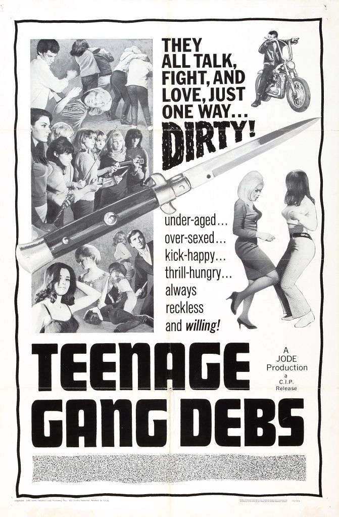 EOF- Teenage Gang Debs Poster