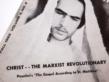 1960s FILM COMMENT Magazine - Passolini and Christ: The Marxist Revolutionary