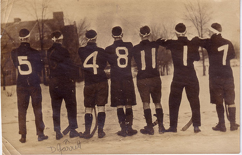 Put a Number on the Back of Your Sweater Too