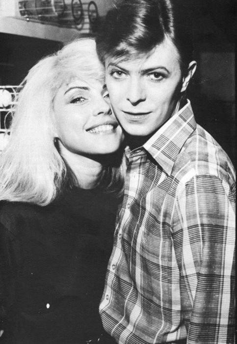 David Bowie and Debbie Harry- vintage style idols - the eye of faith