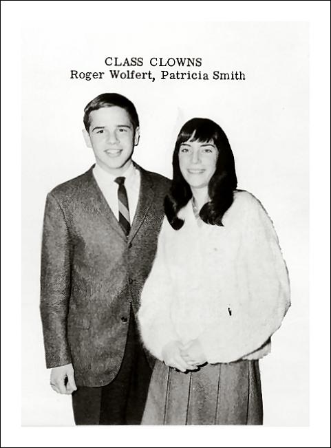patti smith- class clown -yearbook vintage