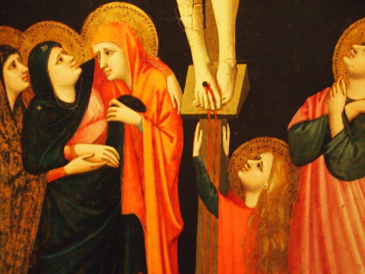 Revealing the Early Renaissance: Stories and Secrets in Florentine Art at the AGO - Detail of Bonaguida's "THE CRUCIFIXION"