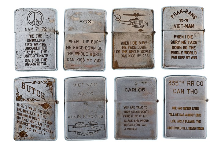 Vintage Vietnam War Veteran Lighters V