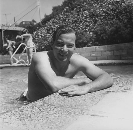 William Shatner - Vintage- In the Pool