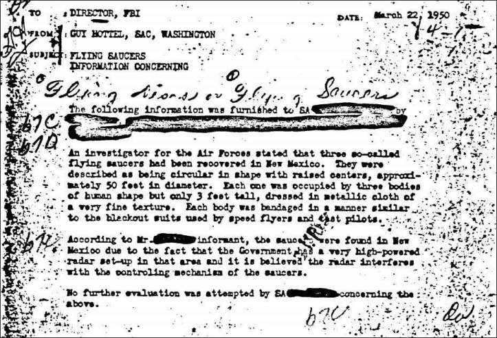 Classified Military Documents- Roswell- Proof