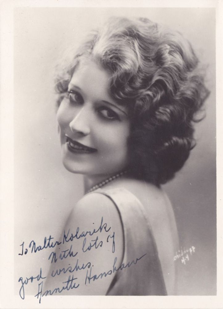 The wonderful, beautiful, gorgeous, Annette Hanshaw