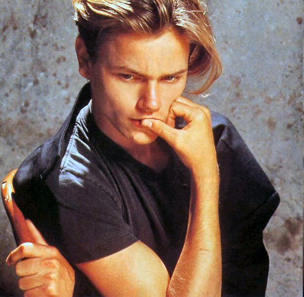 river phoenix contemplates- the eye of faith