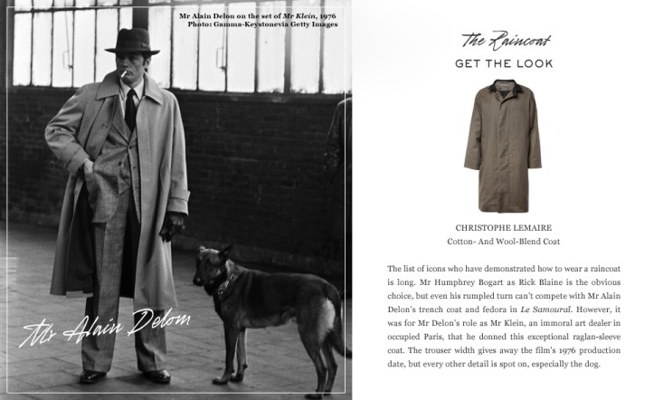 Great Coats- Alain Delon