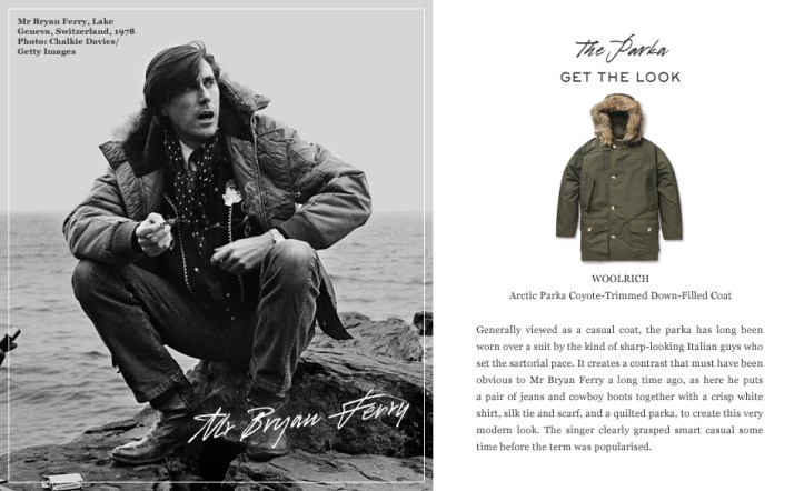 Great Coats- Bryan Ferry