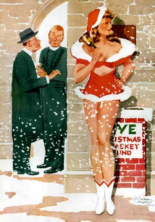 Vintage-Xmas-Pin-up-girls-7